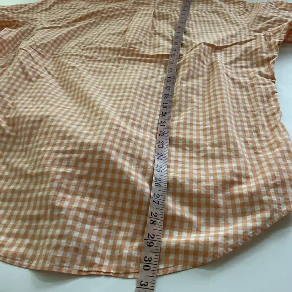 Mens Polo Ralph Lauren Shirt Large Classic Fit Checkered Button PONY Logo Preppy - Picture 5 of 9